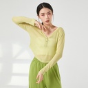 Dance clothes top women's summer modern loose blouse Chinese classical adult practice dancing special