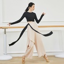 Modern Dance Practice Suit Pants Women's Loose Elegant Wide Leg Pants Classical Dance Costume Jazz Dance Costume