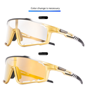 kapvoe new colorful color changing riding glasses professional men's and women's outdoor sports day and night dual-use windproof goggles