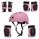 跨境儿童护膝成人头盔护具套装轮滑滑板护具自行车运动护具七件套