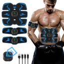 massage fitness instrument pulse abdominal fitness device abdominal muscle patch EMS belt lazy muscle trainer sports belt