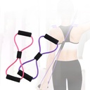 8-word tension device eight-word tension band tension rope home yoga beauty back artifact open chest expansion shoulder back tpe elastic band