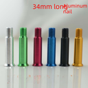 Roller Skates Colored Aluminum Nail Screw 34mm