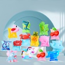 Factory direct swimming water sleeve pineapple cherry children Flamingo arm ring crab floating ring arm ring