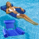 new water inflatable recliner floating bed hammock foldable double backrest floating row supply wholesale