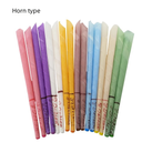 Horn Ear Candle/8 Fragrant Aromatherapy Ear Candle Horn-shaped with Plug 100/Pack a color pack can be packaged