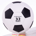 厂家批发2号3号黑白足球可印LOGO儿童青少年4号球成人耐磨PU5号球