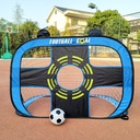 Foldable multi-functional children's football Gate School training storage children's football Net portable Park target ball