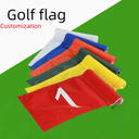 hot sale golf green flag face course driving range flag golf hole cup flag green grid flag