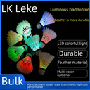 Leke luminous badminton source factory spot supplier Super wholesale bulk LED light night luminous badminton