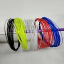 Badminton line 0.7mm 24 pounds resistant badminton racket line factory high elastic training ball line can be replaced