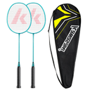 KAWASAKI (KAWASAKI) badminton racket pair ultra-light carbon double racket resistant adult badminton racket E127