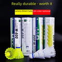 Brand direct nylon ball badminton plastic ball 3 Pack 6 pack 12 pack factory