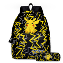 In stock pokemon pet elf pikachu pikachu Cartoon Cartoon primary and secondary school student schoolbag children backpack