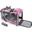 Wholesale Outgoing Cat Bag Large Capacity Car Pet Case Portable Cat Air Case Folding Carrying Bag Pet Satchel