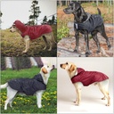 Reflective Big Dog Pet Raincoat Puppy Waterproof Windproof Hooded Dog Clothes