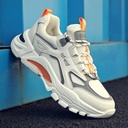 New Spring Men's Shoes Fashionable Summer Breathable Mesh Shoes Sports Casual Running Torre Trendy Shoes All-match ins
