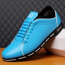 Mildon 2272 Men's Fashion Korean Style British Sports Style Leisure OPP Bag Packaging Shoe-free Box