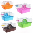 Factory sales portable cage hamster supplies single-layer Villa outdoor cage golden bear cage hamster cage small pastoral cage