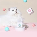 new pet toy ball cat self-hi ball USB charging cat ball gravity roll ball pet supplies