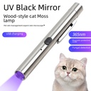 UV365 Black Mirror Wood's Fungus Cat Moss Cat Urine Blackhead Detection Ultraviolet Checking Purple Light Cat Moss Lamp