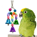 Parrot Toy Bird Toy Colored Beads Bell String Parrot Catch Pet Toy