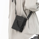 New Arrival Box Bag Men's Chain Vertical Mobile Phone Bag Men's Light Luxury Trendy Brand Cigarette Box Bag Instagram Style Crossbody Bag for Women