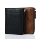exclusive for new Korean fashion casual PU men's wallet RFID zipper multi-card short wallet