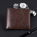 Men's Wallet Business Casual Wallet Short Multi-card Wallet Student Youth Men's Coin Purse Gift