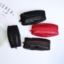 Genuine Leather Coin Purse Sheepskin Wallet Small Bag Fashion Coin Storage Bag Zipper Key Bag