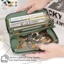 Women's Wallet Long Girl's Hand Organ Card Bag Multi-Card Large Capacity Hand Zipper Coin Purse