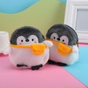 3 supply cute cute little penguin coin purse mouth red envelope data line bag change bag