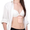 New Cotton Women's Underwear Change Hanging Bag RFID Anti-theft Brush Ultra-thin Body-fit Soft Women's Card Bag