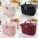 new style high color value fashion cosmetic bag large capacity portable handbag cosmetic storage bag