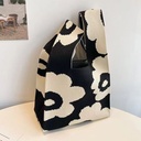 Women's Knitted Bag Tote Bag Bucket Bag Handbag Handbag Woven Bag Simple Bag Knitted Bag Women's Bag Custom