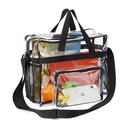 transparent PVC large capacity duffel bag portable portable travel cold proof wash bag factory spot