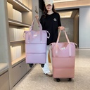 Super Large Capacity Clothes Travel Bag Convenient Set Trolley Luggage Bag Short-distance Travel Bag Oxford Cloth Women's Bag