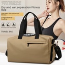 Gym Bag Men's Dry and Wet Separation Swimming Sports Training Storage Bag Large Capacity Travel Bag Women's Boarding Luggage Bag