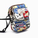 New New Printed Canvas Shoulder Crossbody Mobile Phone Bag Large Capacity Fashion Women's Bag Full 200 Free Shipping