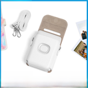 For Polaroid mini link2 printer protective case wholesale PU leather bag with shoulder strap storage bag