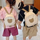 Children's Bag Cute Bear Kindergarten Schoolbag Korean Mini Small Animal Baby Boys and Girls Anti-lost Small Backpack