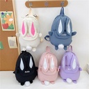 New Children's Backpack Fashion Casual Girls Kindergarten Travel Small Schoolbag Cartoon Cute Rabbit Backpack