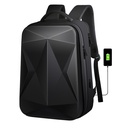 New waterproof casual backpack large capacity ABS laptop bag usb men's backpack wholesale hard shell bag