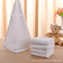 Microfiber hotel square towel wholesale soft absorbent disposable thick wet towel hotel white square towel small towel