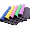 Source factory double-sided coral fleece strong water absorption thickened lint-free microfiber car towel car wash towel