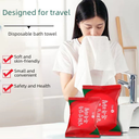 Compressed bath towel towel disposable bath towel thickened cotton face towel portable travel bath towel factory wholesale
