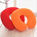 Source manufacturers spot supply tourism three treasure outdoor travel inflatable pillow semi-round U pillow wholesale
