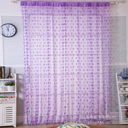 Factory Direct 1x 2m Love line curtain curtain hanging curtain living room bedroom partition curtain porch curtain feng shui curtain hanging curtain
