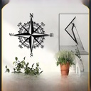 Hot Sale Metal compass wall Decorations Nautical compass wall art Iron Home Decoration