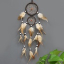 hot Indian style dream catcher hanging ornaments upper and lower rings dream catcher holiday gift